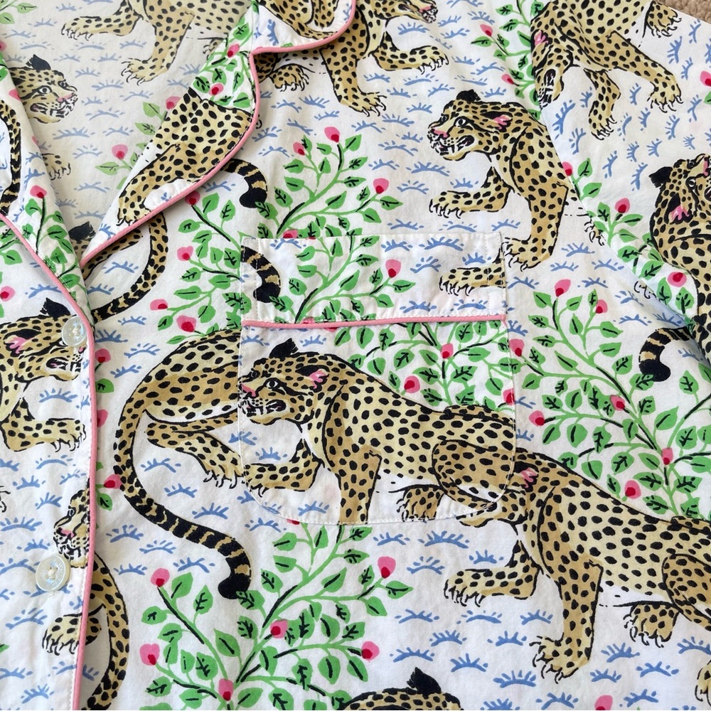 Printfresh Bagheera Short-Sleeve Button Front Cot… - image 6